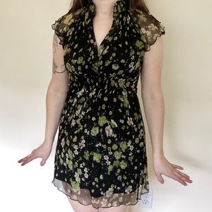 Short Floral Dress